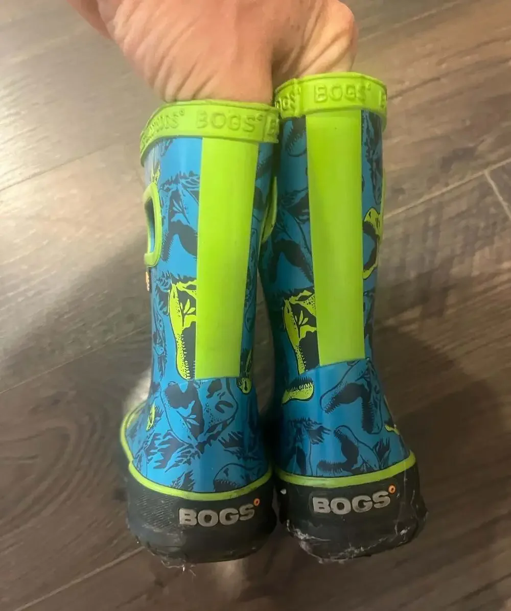 Bogs Skipper Cool Dinos Waterproof Rain Boots